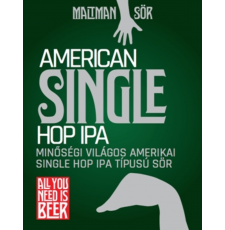 American Single Hop IPA - Szűretlen.hu