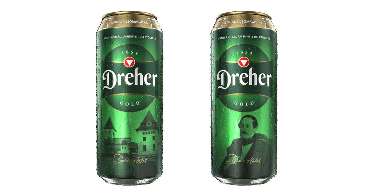 A 165 éves Dreher speckó sörösdobozzal és egy új utcával ünnepel